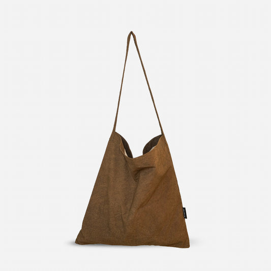 Wang Tii Doo/brown high-end shopping bag