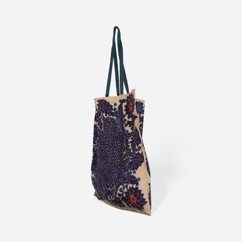 Wang Tii Doo/retro print shopping bag