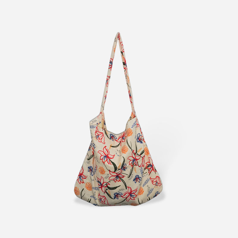 Wang Tii Doo/Floral shopping bag